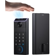 eufy Smart Lock FamiLock S3 With Palm Vein Recognition - Keyless Entry Door Lock for Front Door, 3-in-1 Wi-Fi Keypad Deadbolt+ 2K HDR Camera+ Doorbell, Motion Sensor, No Monthly Fee