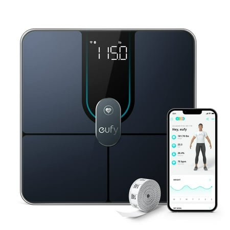 Anker - eufy Smart Scale P2 Pro - Black