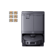 eufy X10 Pro Omni Robot Vacuum and Mop Combo, Incredible Suction, Dual Mops with 12 mm Auto-Lift and Carpet Detection, Auto Mop Washing&Drying and 6-Pack Large Capacity Dust Bags
