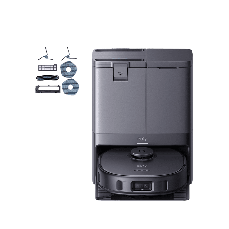 eufy ロボット掃除機本体 ブラック　X10 Pro Omni eufy, Omni Robot Vacuum and Mop X10 Pro Combo, 8,000 Pa Suction