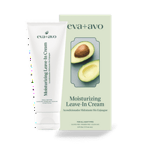 eva+avo Leave-In Cream, Avocado Oil Hair Conditioner, 6 fl oz