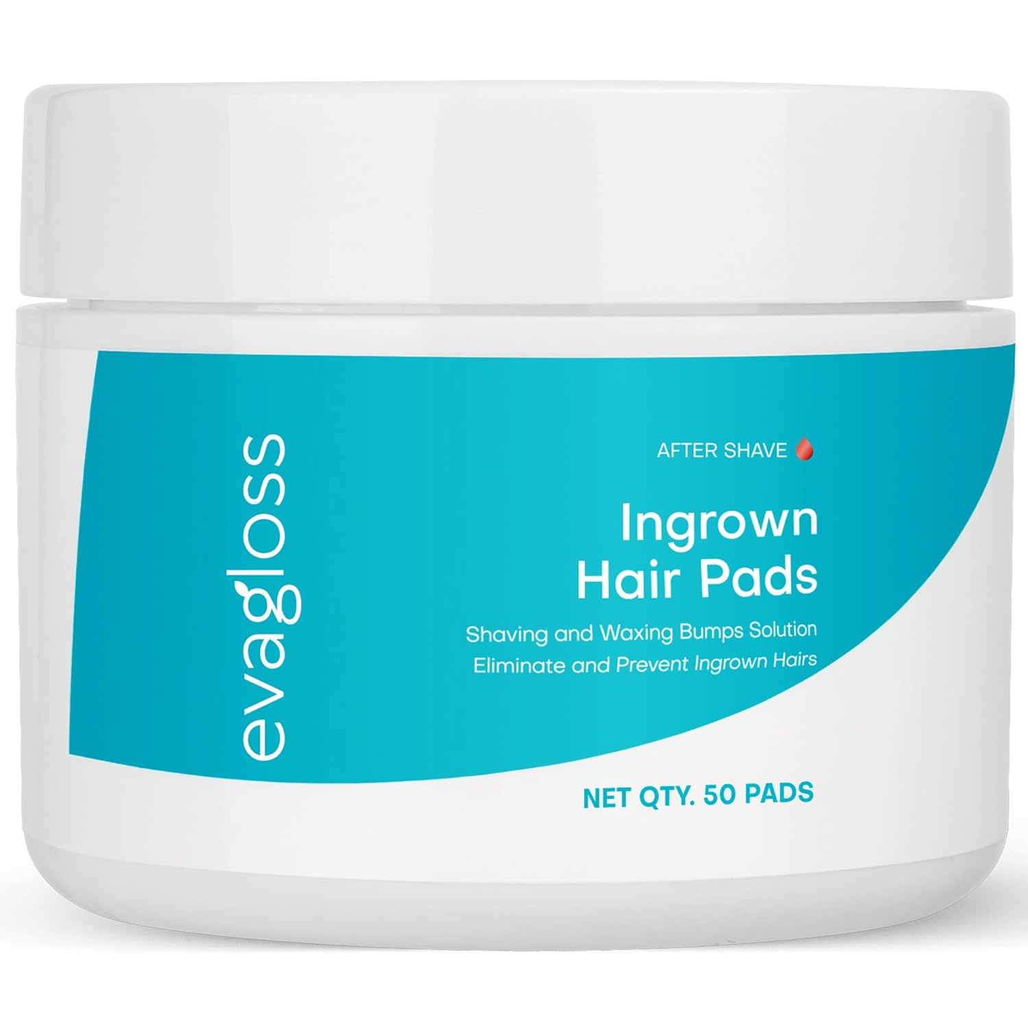 evagloss Ingrown Hair Pads, Ingrown Hair Treatment for Bikini Area