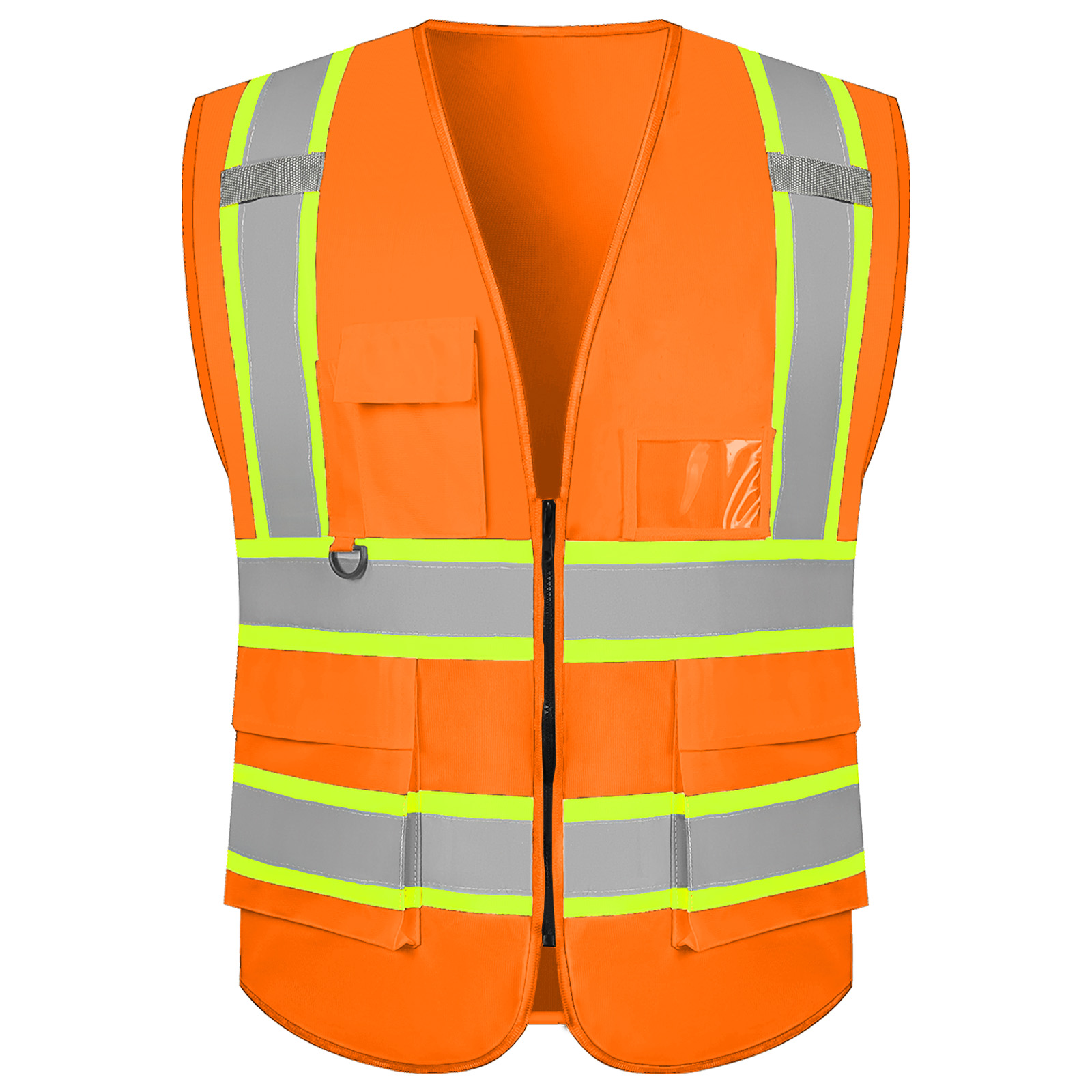 evershare Safety Vest for Work High Visibility Construction Uniform ...