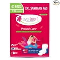 thumbnail image 1 of everteen XXL Sanitary Napkin Pads with Cottony-Soft Top Layer for Women Enriched with Neem and Safflower, XX-Large, 320mm Pack of 40,, 1 of 5
