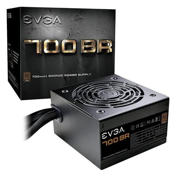 evga 700 br, 80+ bronze 700w, 3 year , power supply 100- br-0700-k1 100-br-0700-k1