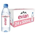 thumbnail image 1 of evian Natural Spring Drinking Water, 16.9 fl oz, 24 Pack Bottles, 1 of 14