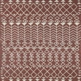 thumbnail image 1 of eviva Totti Loops Terracotta/Cream 8x10 Southwestern Rug - 8'X10' Rectangular - 8'X10' Rectangular, 1 of 3