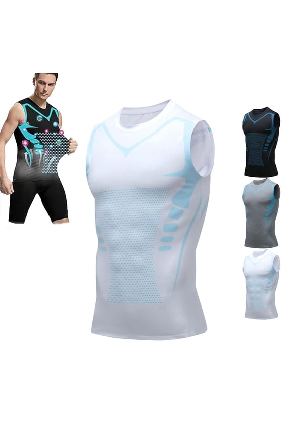 Evolv compression shirt men, v boost v2 compression shirt men, 60s Quick Drying, Feel The Power of Confidence, Energy & Strength, Build a Toned Body