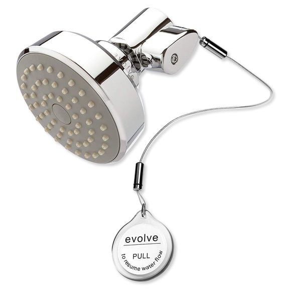 evolve EV3011-CP150-SB Single Function Showerhead, Chrome