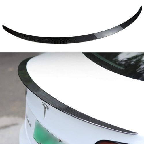 ewbo A0454A0005 Upgrade Your Ride: Carbon Fiber Spoiler Trunk Lip Wing for Style and Performance