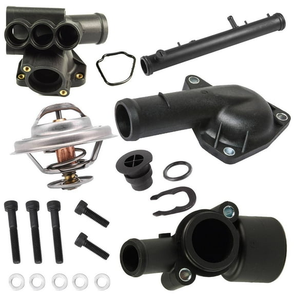 ewbo BK0426540002 Upgrade Your Cooling System: Front Center Coolant Thermostat Housing Kit