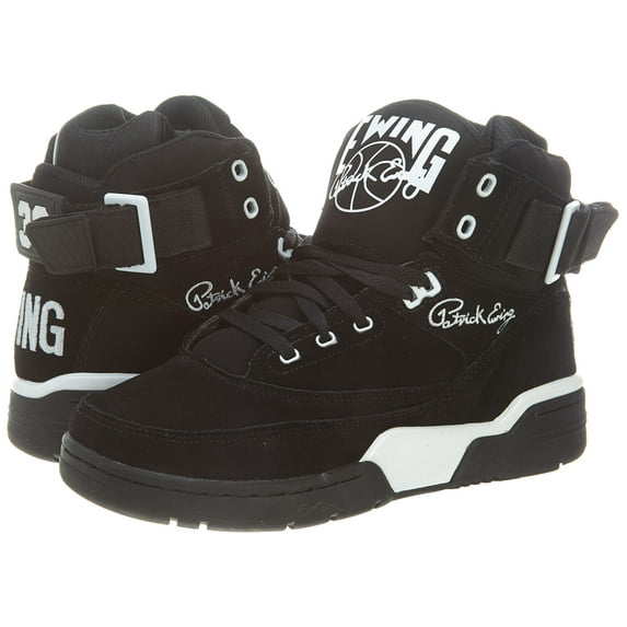 33 HI OG Black Suede/White