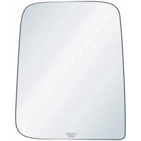exactafit 8100L Driver Side Mirror Glass Replacement Fits 1997-2002 Jeep TJ 1987-2002 Wrangler Left Hand 3m Adhesives