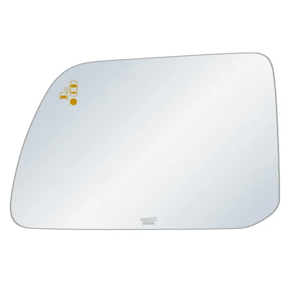 exactafit 8121WL Drivers Side Mirror Replacement Glass Fits 11-14 Ford Edge 11-15 Lincoln MKX LH