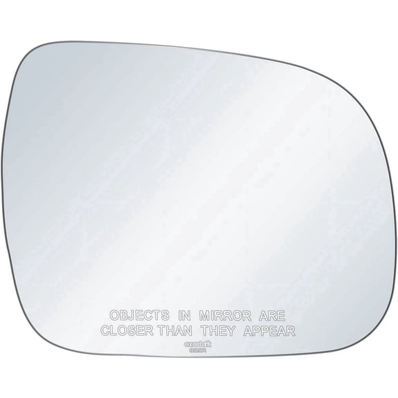 exactafit 8129R Passenger Side Mirror Glass Replacement Fits Lexus RX330 RX350 RX400H Right Hand 3m Adhesives