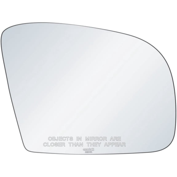 exactafit 8134R Passenger Side Mirror Glass Replacement Fits Mercedes Benz 2007-2008 GL 2007-2008 ML 2006-2010 R Class Right Hand 3m Adhesives
