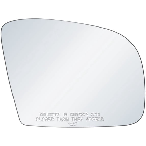 exactafit 8134R Passenger Side Mirror Glass Replacement Fits Mercedes Benz 2007-2008 GL 2007-2008 ML 2006-2010 R Class Right Hand 3m Adhesives