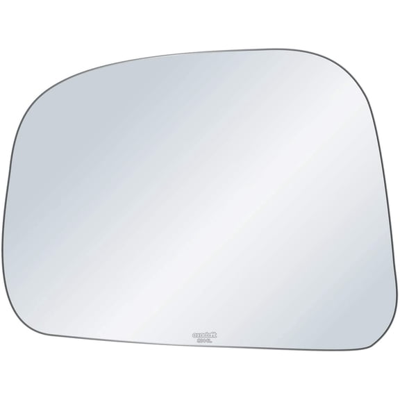 exactafit 8144L Driver Side Mirror Glass Replacement Fits 2007-2012 Nissan Versa Left Hand 3m Adhesives