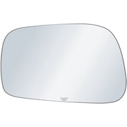 exactafit 8162L Driver Side Mirror Glass Replacement Fits 2003-2008 Toyota Corolla Matrix Pontiac Vibe Left Hand 3m Adhesives