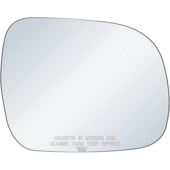 exactafit 8208R Passenger Side Mirror Glass Replacement Fits 2004-2010 Toyota Sienna Right Hand 3m Adhesives