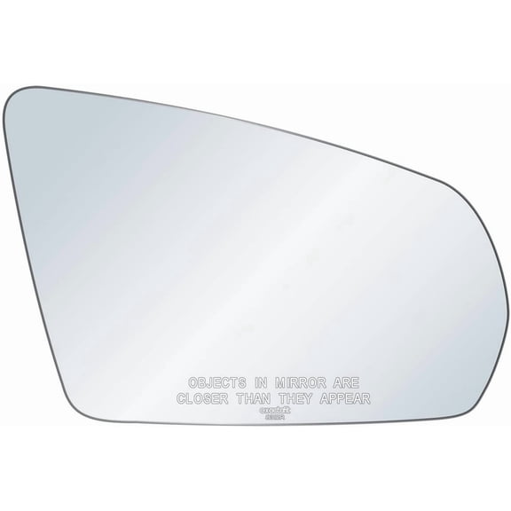 exactafit 8312R Passenger Side Mirror Glass Replacement Fits 07-10 Chrysler Sebring, 08-14 Dodge Avenger Right Hand 3m Adhesives