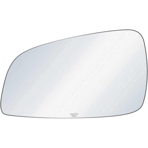 exactafit 8313L Driver Side Mirror Glass Replacement Fits 2008-2012 Chevy Malibu, 2007-2009 Saturn Aura Left Hand 3m Adhesives
