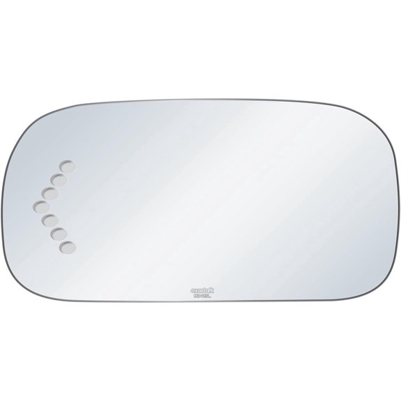exactafit 8341SL Driver Side Mirror Signal Glass Replacement Fits 2003-2005 Cadillac Deville Left Hand 3m Adhesives