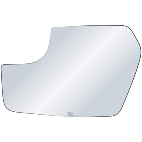 exactafit 8666L Driver Side Mirror Glass Replacement Fits 2011-2012 Ford Fusion, 2011 Mercury Milan Left Hand 3m Adhesives