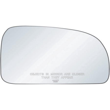 exactafit 8725R Passenger Side Mirror Glass Replacement Fits Rainer, Bravada Envoy Trailblazer Ascender, 9 7x Right Hand 3m Adhesives
