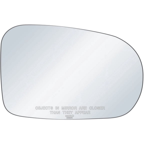 exactafit 8838R Passenger Side Mirror Glass Replacement Fits 2001-2005 Honda Civic Right Hand 3m Adhesives
