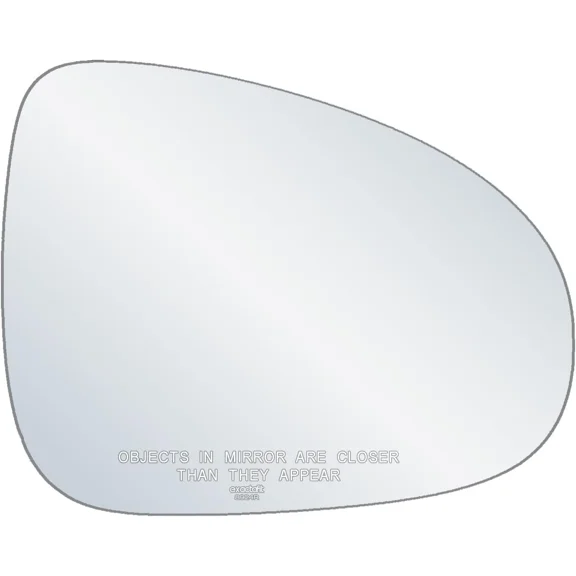 exactafit 8924R Passengers Side Mirror Replacement Glass Fits 2011-2017 Volkswagen Touareg RH