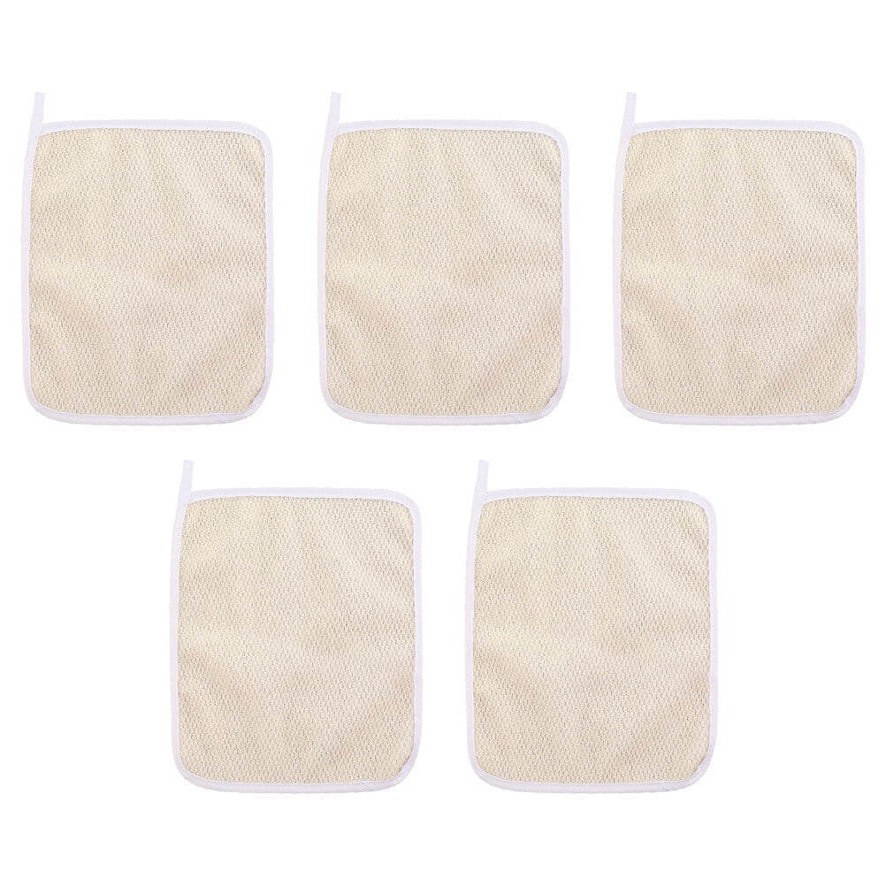 exfoliating wash cloths 5pcs Exfoliating Wash Cloths for Body Scrub and ...