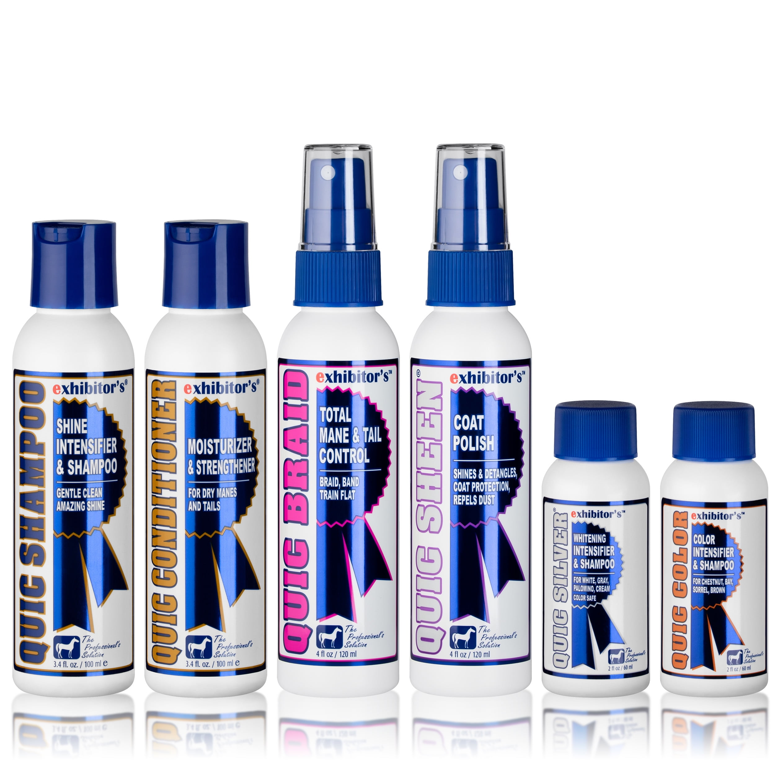 exhibitor's: Quic Color Sampler Kit | Quic Shampoo (3.4 Oz), Quic ...