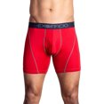 thumbnail image 1 of exofficio give-n-go sport mesh 6inch boxer brief - men's petrol xl, 1 of 2