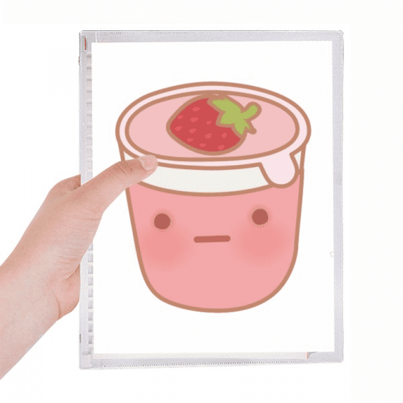 expression strawberry ice notebook loose diary refillable journal statiry