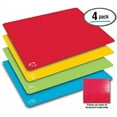 Better Kitchen's Set of 4 Extra Thick, Flexible, Color Coded Cutting