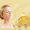 under eye Patches for puffy eyes, Ice Skin Extract Luxury Ladies Gold Eye Paste Fade Eye Fine