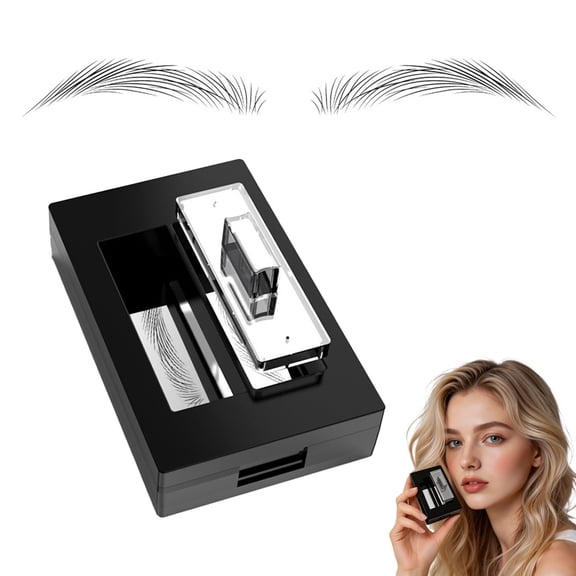 eyebrow stamp, Uprated Brow Makeup Tool for Beginners, Quick Shaping & Easy Application
