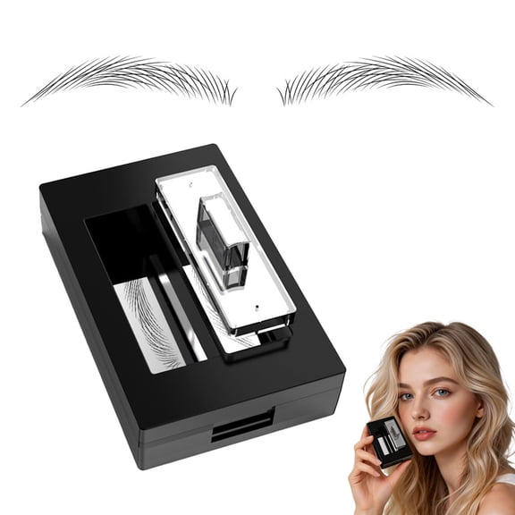 eyebrow stamp, Uprated Brow Makeup Tool for Beginners, Quick Shaping & Easy Application