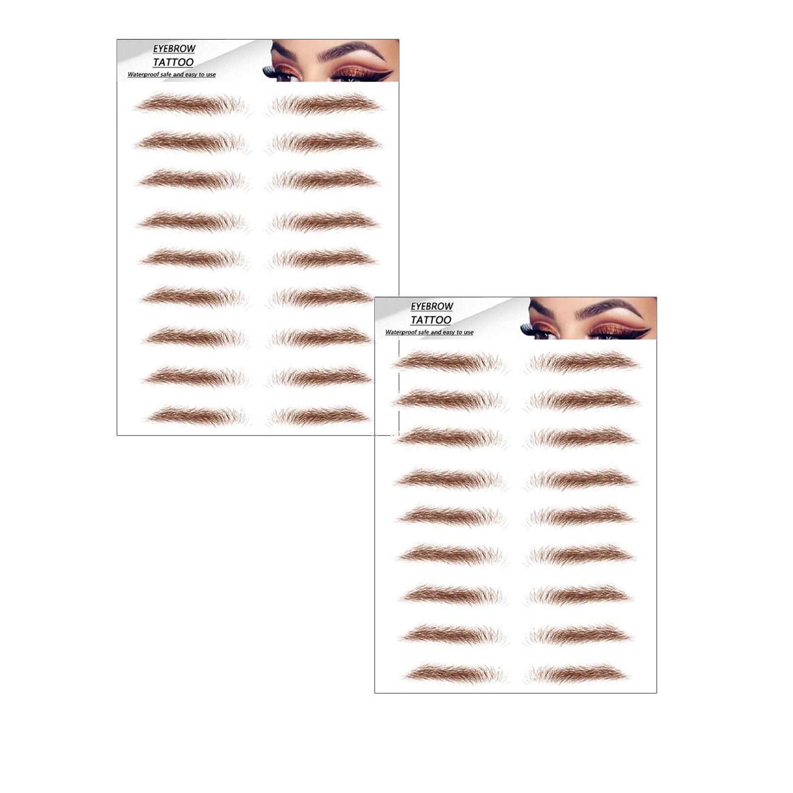 eyebrow threading kit, 6D HairLike Authentic Eyebrows Grooming Shaping