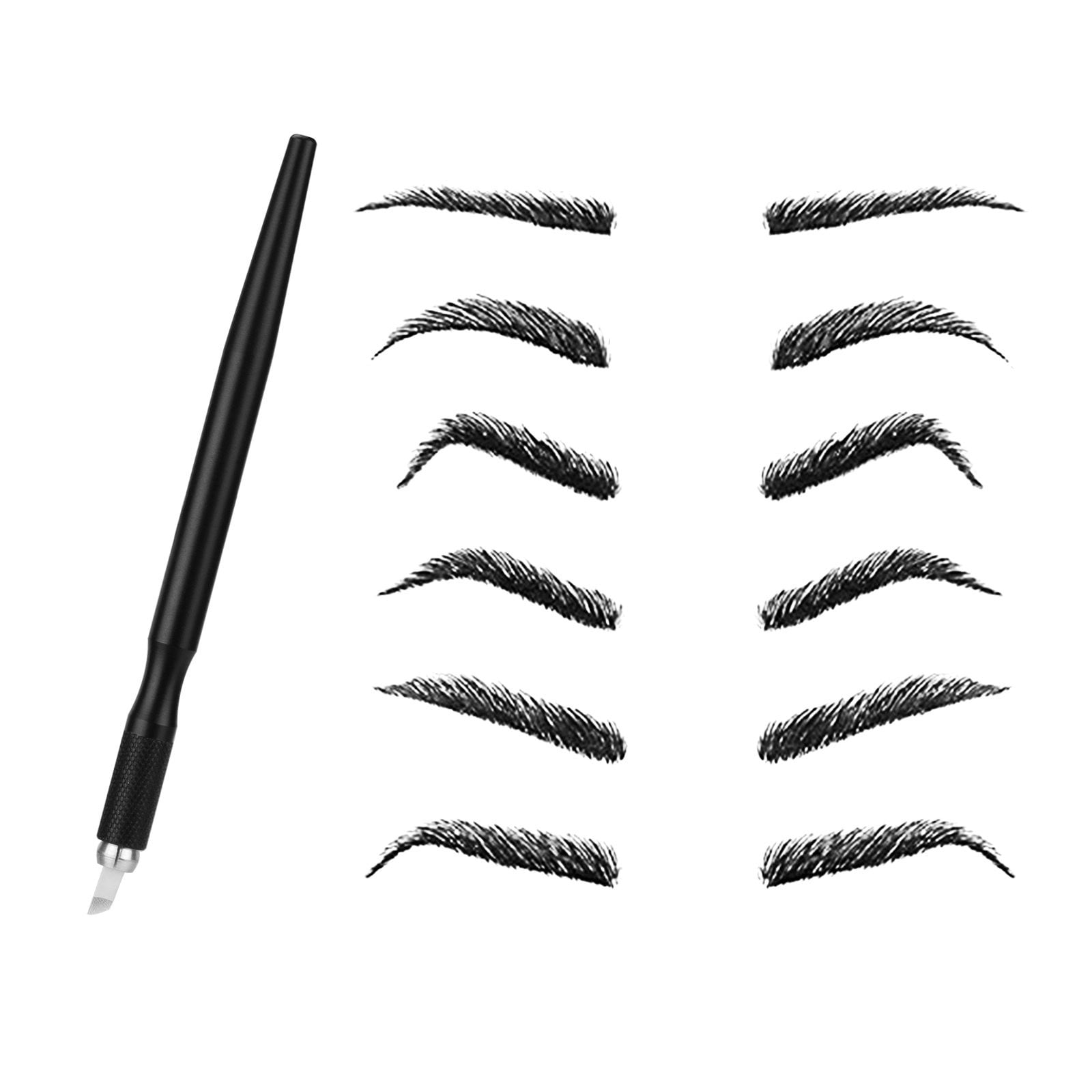 eyebrow threading kit, Black Night Weaving Fog Eyebrow Head Aluminum