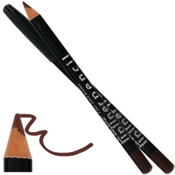 L.A. COLORS Lipliner Pencil Dark Brown CP507A 0.16 Ounce
