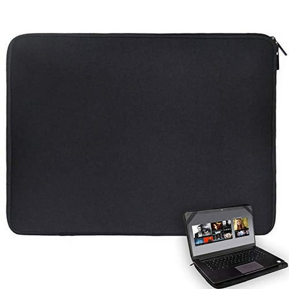 eyescar Lightweight Neoprene 17.4" Laptop Sleeve, Black