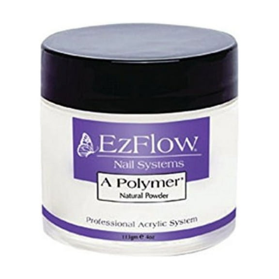 ez flow a polymer natural false nails, 4 ounce