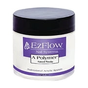 ez flow a polymer natural false nails, 4 ounce