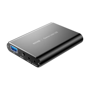 ezcap Video Capture,Play Tv 4k Loop Out 1080p Box Tv Box Capture Box 1080pBox Out 1080p Usb3.2 Audio Video Capture Link U3 Video Support Mic In And Play Mic In Line Out Console Converter