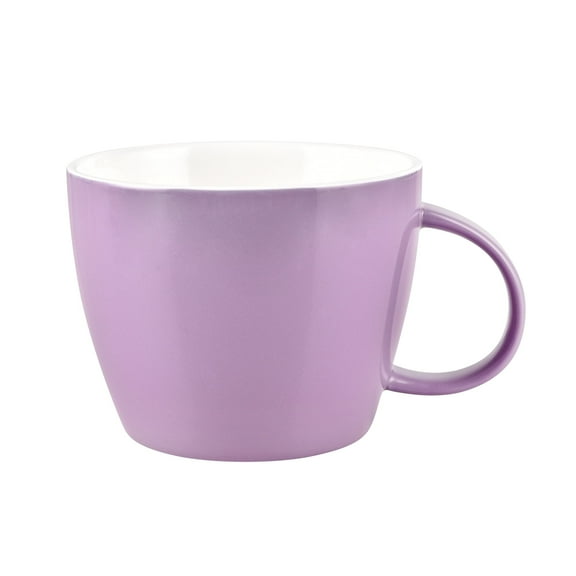 fMSDD Lavender Ladies Extra Large Ceramic Mug with Handle, 30 Ounce