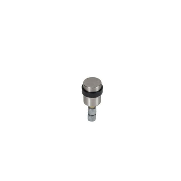 fOCAL Small Floor Stop, Satin Chrome & Satin Stainless Steel