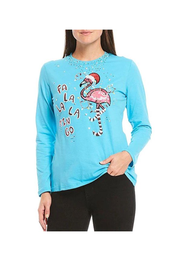 fa-la-la-la-mingo-tee