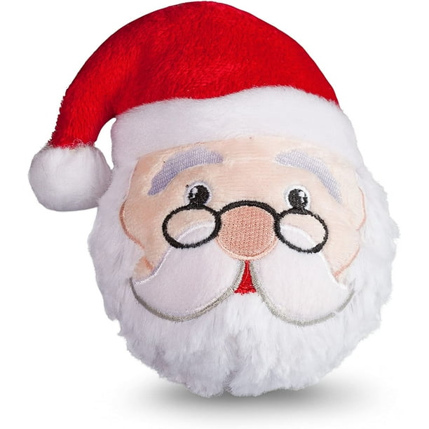 Fab Dog Santa Faball Dog Toy